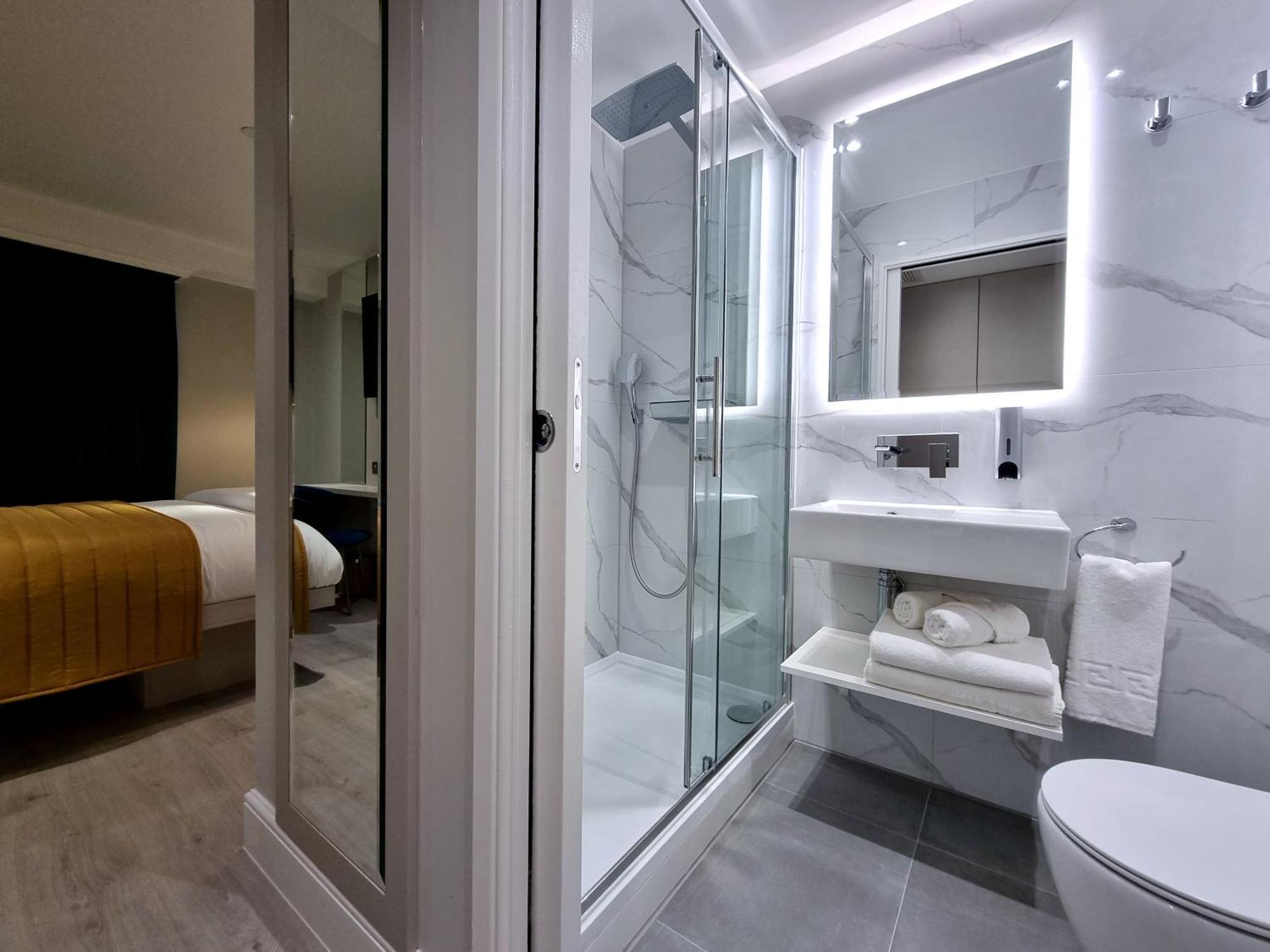 Nox Edgware Road Aparthotel London Bilik gambar